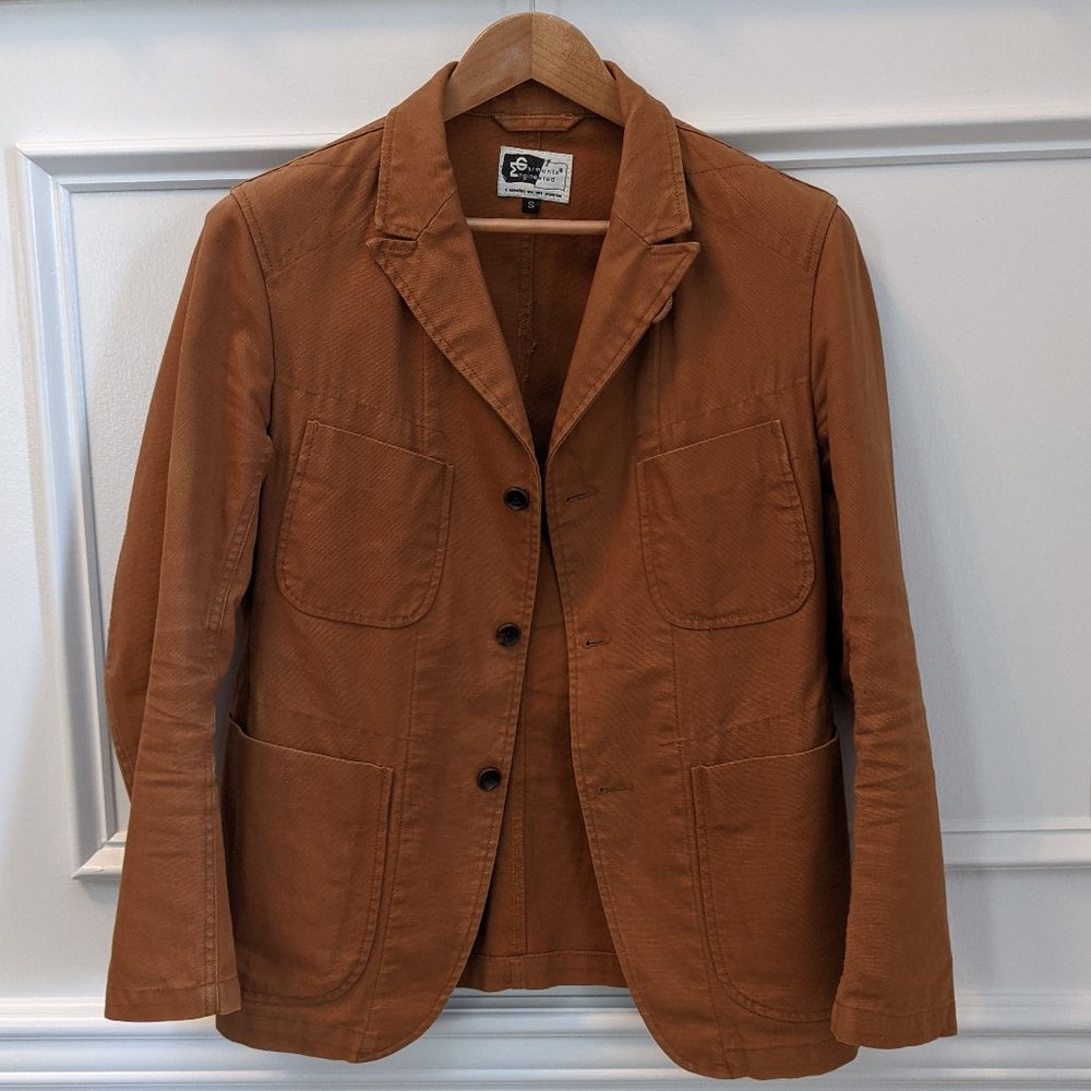 Engineered Garments Bedford Jacket in Brown